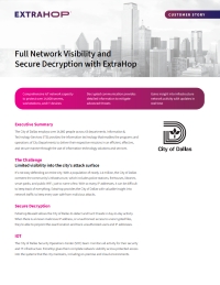 Full Network Visibility and Secure Decryption with ExtraHop