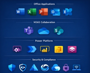 M365 and Office 365 Solutions Graphic