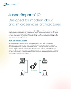 JasperReports IO