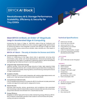 Revolutionary AI & Storage Performance, Scalability, Efficiency & Security for Tiny EDGEs