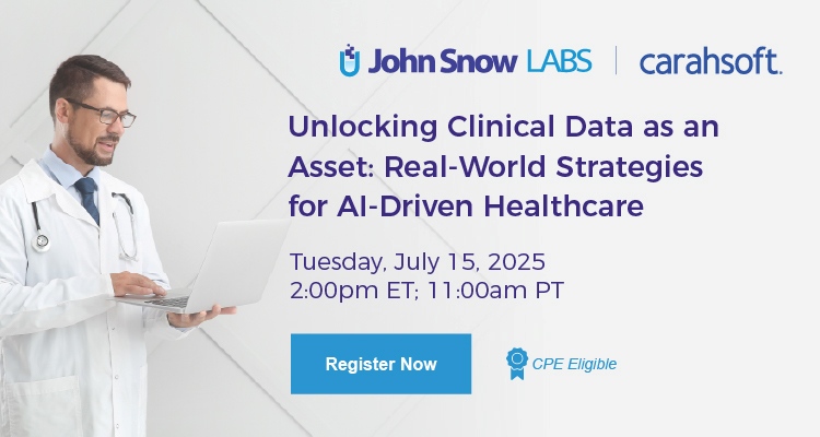 Unlocking Clinical Data as an Asset: Real-World Strategies for AI-Driven Healthcare Event Banner