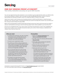 One-Day Senzing Proof of Concept