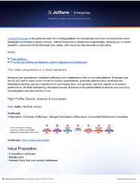 Education Value Proposition
