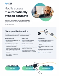Mobile Access to Automatically Synced Contacts
