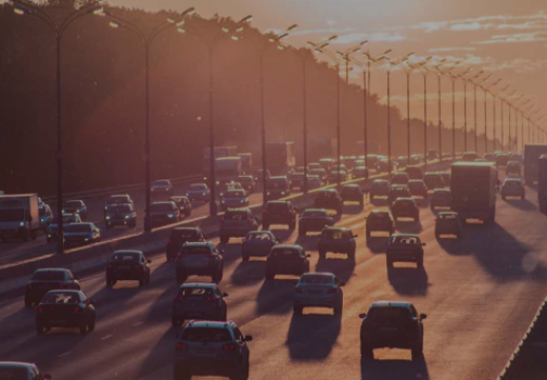 Busy highway