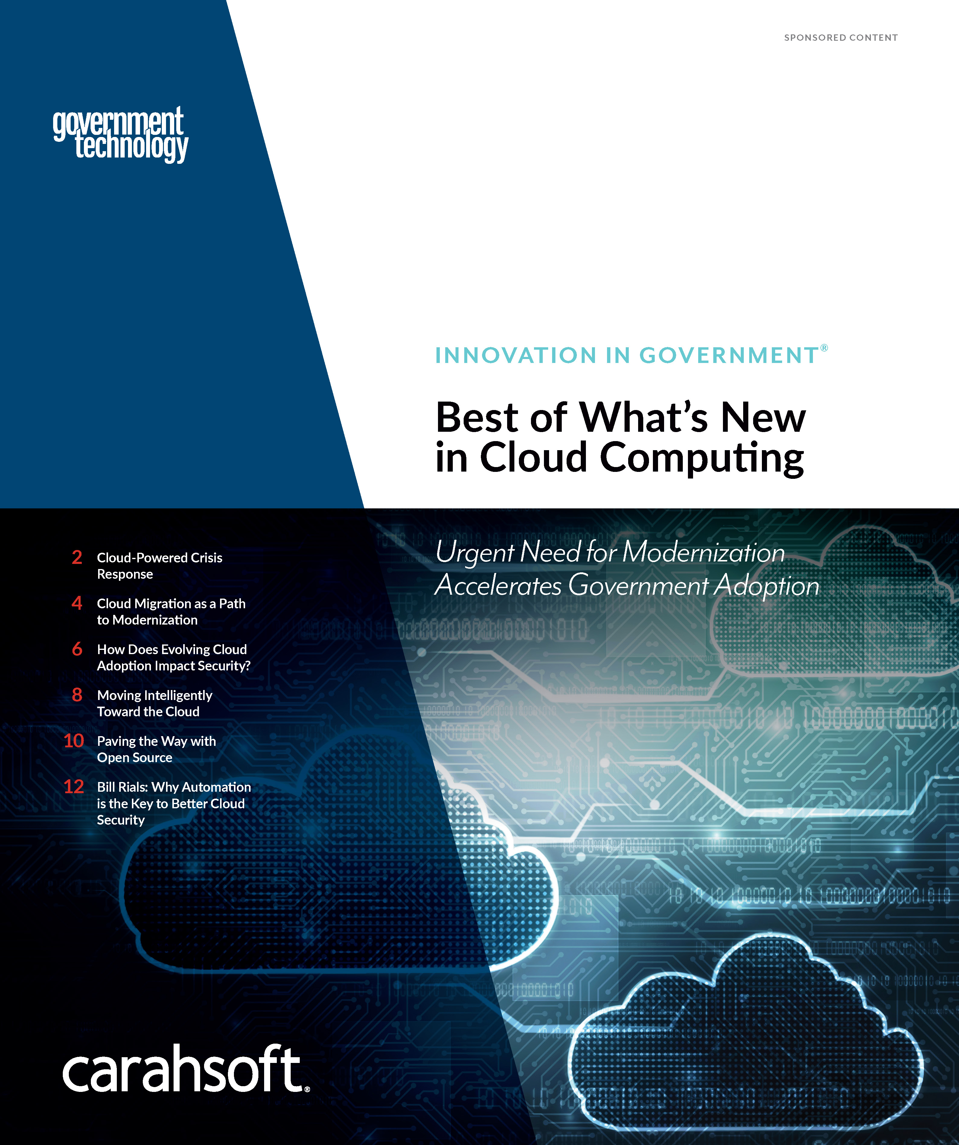 GovTech Cloud report cover