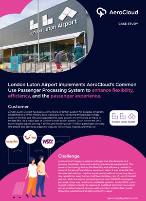 AeroCloud London Luton Airport Case Study