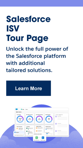Explore the Salesforce ISV Tour Page