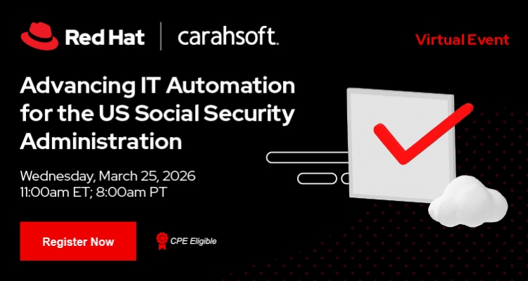 Advancing IT Automation for the US Social Security Administration Event Banner