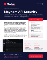 Mayhem API Security