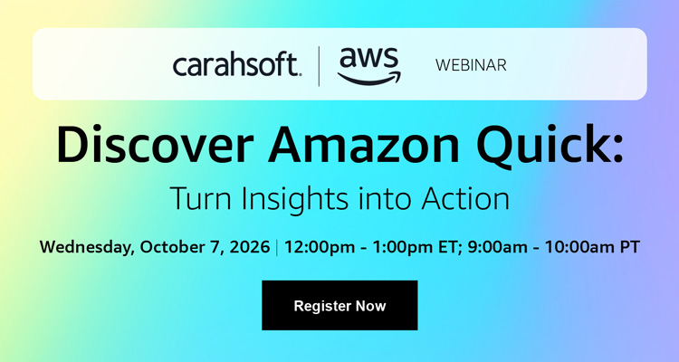 Discover Amazon Quick Webinar: Register Now