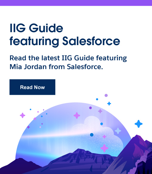Read the IIG Guide featuring Salesforce