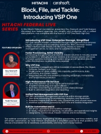 Block, File and Tackle: Introducing VSP One