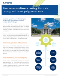 Continuous Software Testing: For State, County, and Municipal Governments