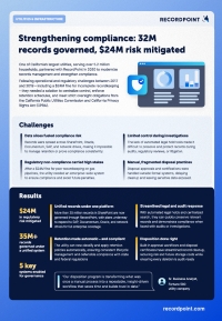 Utilities Customer Story - Information Governance