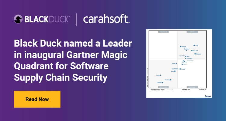 Black Duck named a Leader in inaugural Gartner Magic Quadrant for Software Supply Chain Security