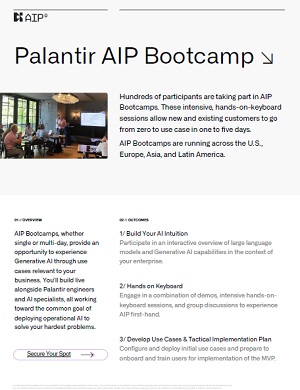 Palantir AIP Bootcamp