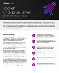 Rocket Enterprise Server