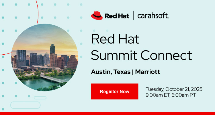 Red Hat Summit: Connect 2025 Austin, TX