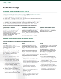Vectra AI Coverage