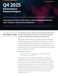 Q4 2025 Ransomware Report