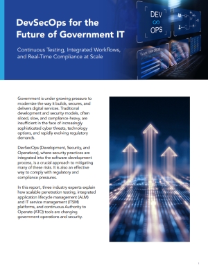 DevSecOps for the Future of Government IT