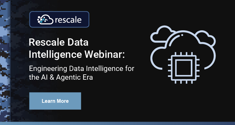 Rescale Data Intelligence Webinar Event Banner 