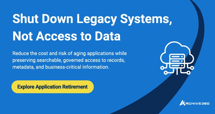 Shut Down Legacy Systems, Not Access to Data