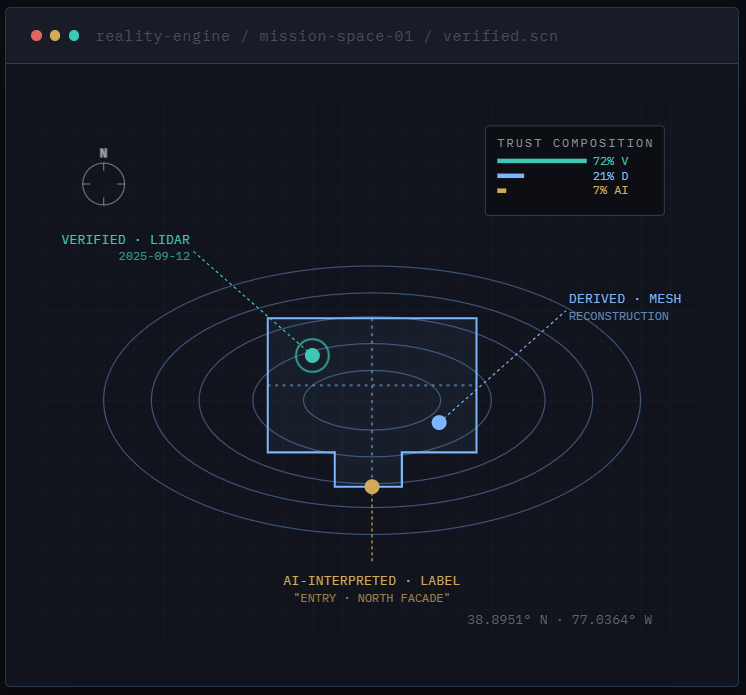 Operational spatial intelligence visualization