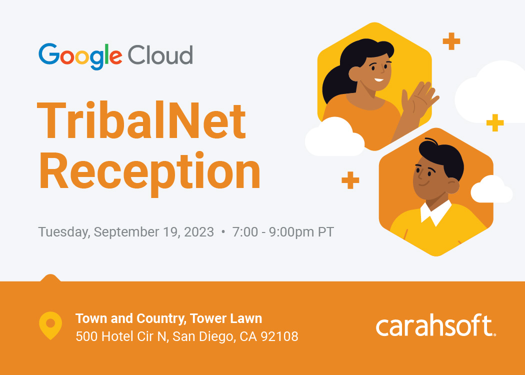 TribalNet Reception - Google Cloud Postcard