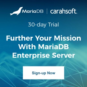 Further your mission with mariaDB enterprise server