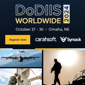 Learn more and register now for the Carahsoft and Partners at DoDIIS Worldwide 2024 event.