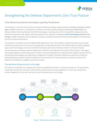 Strengthening the Defense Department's Zero Trust Posture