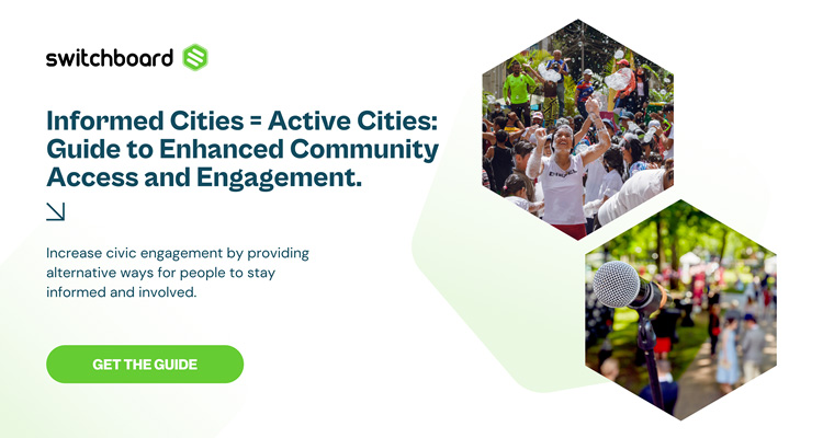 Informed Cities = Active Cities