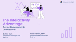 The Interactivity Advantage: Turning Dashboards into Conversations