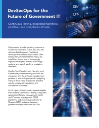 DevSecOps for the Future of Government IT