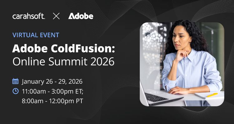 Adobe ColdFusion Online Summit 