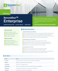 SecureDoc Enterprise Brochure
