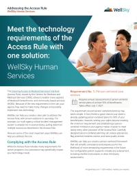 Responding to the CMS Access Rule