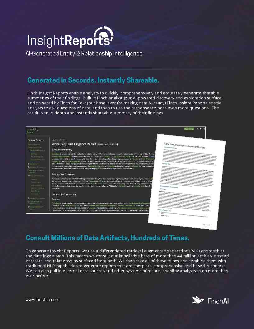 Insight Reports