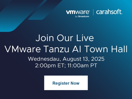 Join Our Live VMware Tanzu AI Town Hall Event Image