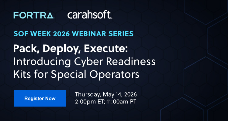 SOF Week 2026 Webinar Series: pack, deploy, execute - register now