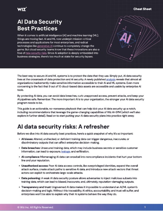 AI Data Security Best Practices