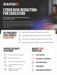 Cyber Risk Reduction for Education