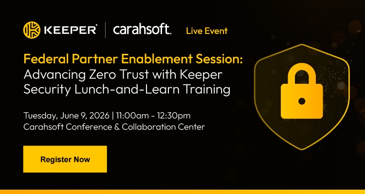 Federal Partner Enablement Session Event Banner