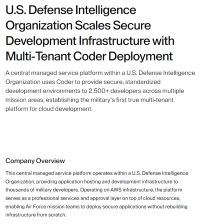U.S. Defense Intelligence Organization Success Story