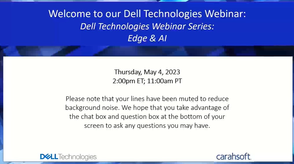 Edge & AI Webinar Recording