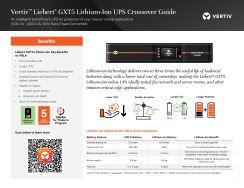 Vertiv™ Liebert® GXT5 Lithium-Ion UPS Crossover Guide