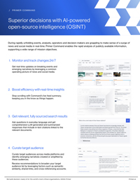 Primer Command: Superior Decisions with AI-Powered Open-Source Intelligence