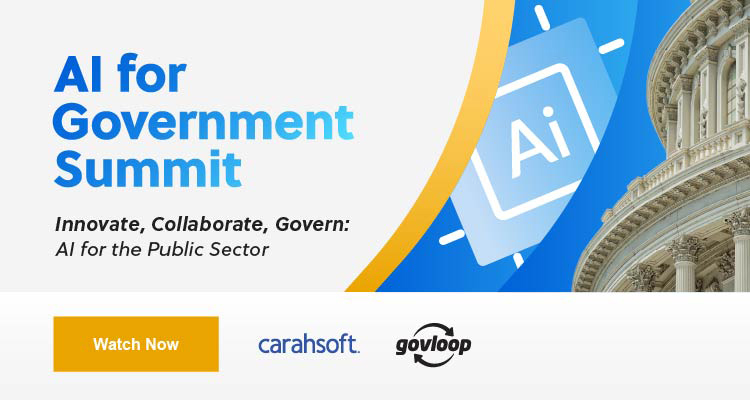 AI for Government Summit Event Banner